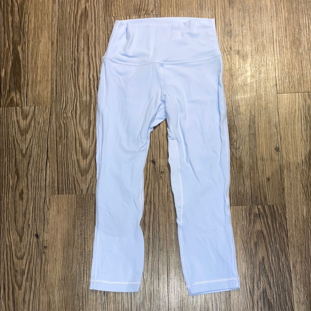 Pastel Blue Lululemon Leggings